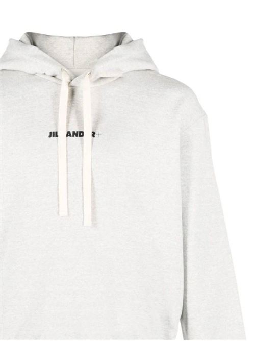 Logo-print cotton hoodie Jil Sander | J47GU0002J20010052